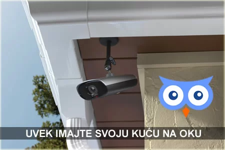 Video nadzor za kuću, kamera napolju