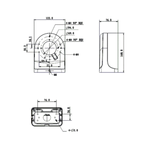 Zidni nosač Dahua PFB204W - Image 3