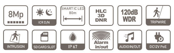 IPC-HFW2831T-AS-0360B-S2 specifikacija