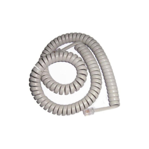 Kabl telefonski spiralni 3m beli
