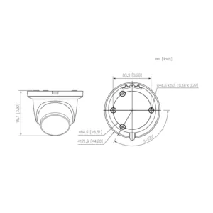 IPC-HDW2241TM-S dimenzije