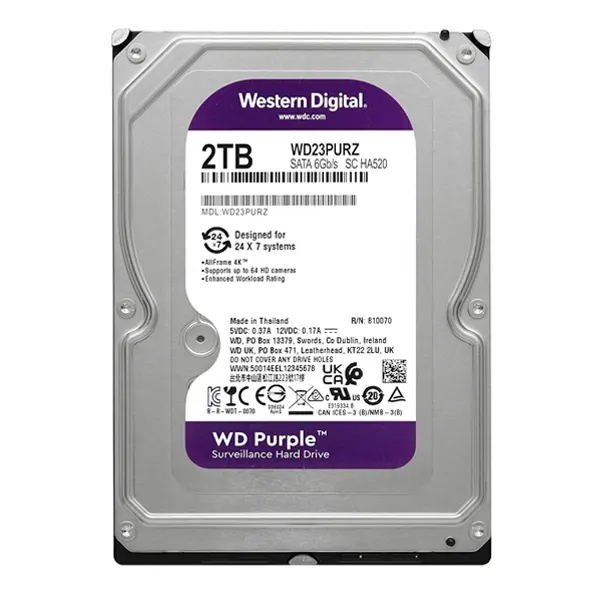 Hard disk WD Purple WD23PURZ 2TB