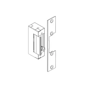 Dvostrana plocica za elektricne brave 110mm montaza