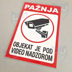 tabla-paznja-objekat-pod-video-nadzorom-14×21