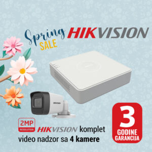 SPRING 2MP Hikvision sa 4 kamere - Image 1
