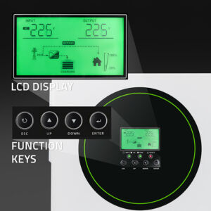 Hibridni Off-Grid Inverter 3500W | 100A | 24V | MPPT | Sinus - Image 4