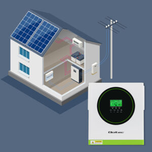 Hibridni Off-Grid Inverter 3500W | 100A | 24V | MPPT | Sinus - Image 5
