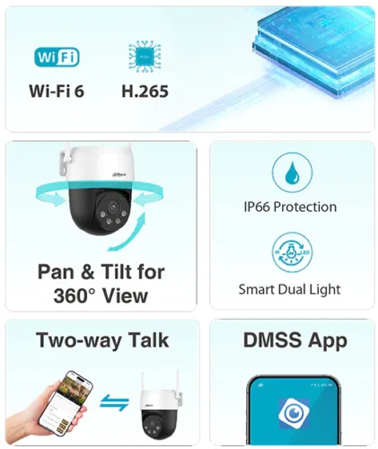 dahua picoo series camera specification